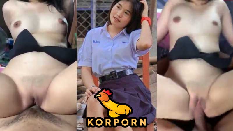 คลิปหลุดนักเรียน คู่รักวัยเรียนถ่ายคลิปตอนเย็ดลีลาเด็ดสุดๆ แฟนหีสวยต้องเย้ดให้ร้อง จับควยเสียบรูหีฟิตๆบดหีขย่มควยมันส์มาก น้ำหีไหลแฉะ