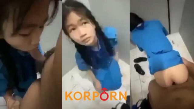 คลิปหลุดนักเรียน แอบเย็ดกับแฟนในห้องน้ำโรงเรียน โม๊คควยให้แฟนเสียวๆ ก่อนแอ่นหีให้ยัดควยเย็ดท่าหมา xxx เย็ดสดคาชุดเนตรนารี เด็ดมาก