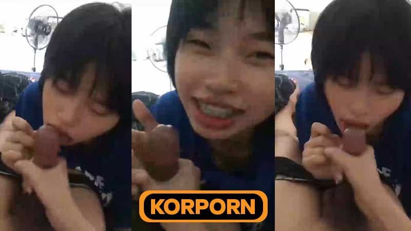 คลิปหลุด นักเรียนไทย น้องพิมพ์ เด็กม.ต้น แฟนถ่ายสอนโม๊กควย xxx เลียควยอย่างเสียว ดูดไปดูดมาน้ำแตกควยใส่ปากเลย ให้กินน้ำควยเสียวๆ