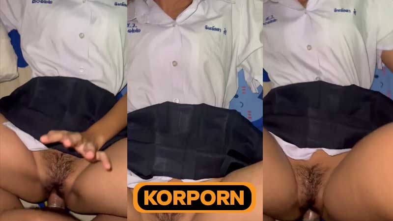 คลิปหลุดนักเรียน xxx น้องพิมพ์ลดา โดนครูศิลปะเย็ดคาชุดนักเรียน ร้องครางอย่างเสียว เสียบควยเย็ดสดน้ำหีเยิ้ม กระแทกเย็ดไม่มีพักจนน้ำแตก